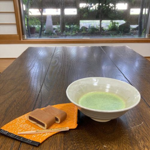 萩焼 夏茶碗