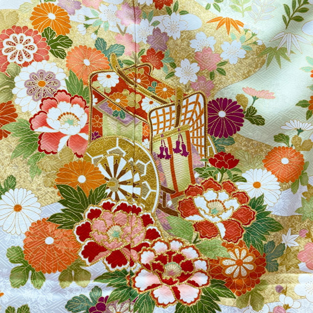 高級振袖【吉田簑助の世界　吉澤織物】晴れの日の第一礼装としてお召しいただけます