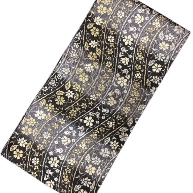 茶席に映える軽やかな格調】 正絹西陣織袋帯｜秦生織物 謹製 水衣錦