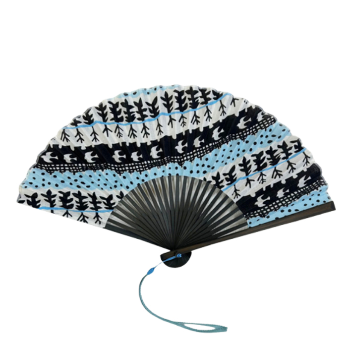 【扇子 レディース】 おしゃれ用 涼やか 夏小物 気軽に使える 携帯用 かわいい 和柄 hana ichimatsu
