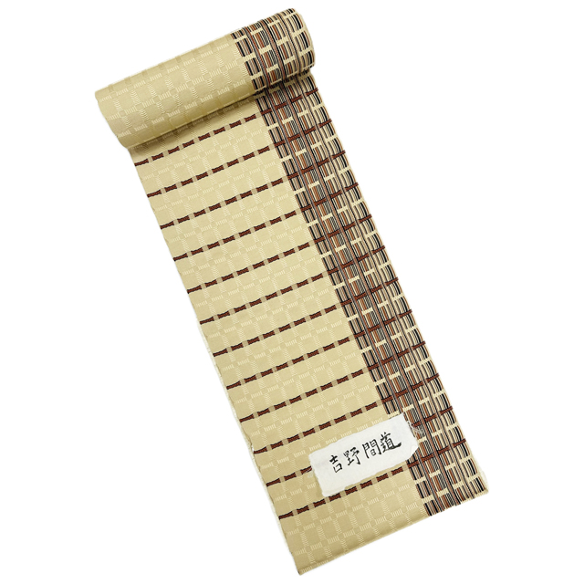 八寸名古屋帯 【大光織物 謹製】「吉野間道・六通」お茶席・観劇などにおすすめ 八寸名古屋帯 【大光織物 謹製】「吉野間道・六通」お茶席・観劇などにおすすめ