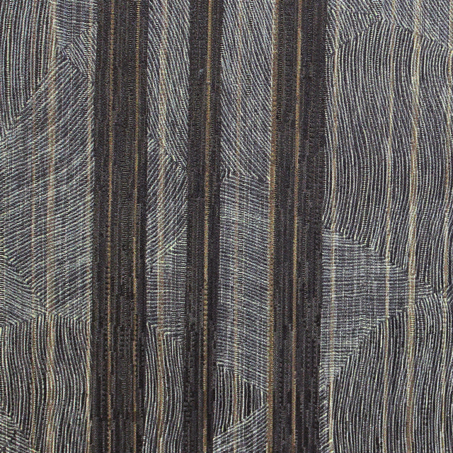 京友禅シール付き 丹後ちりめん小紋「しゃらん」｜茶席に映える茶系