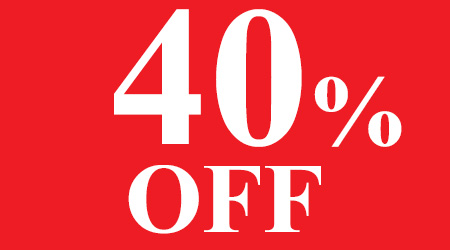 40％off