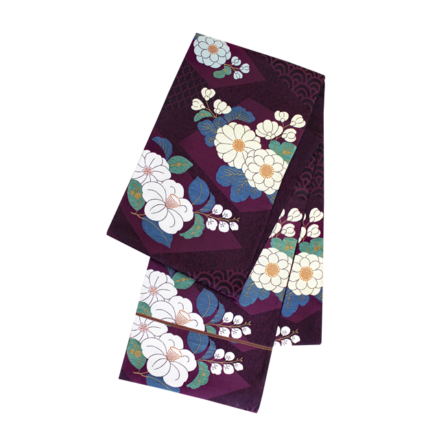 西陣織 袋帯｜伝統工芸士 四代目 蔦屋九兵衛 制織 「蔦」シリーズ 椿菊