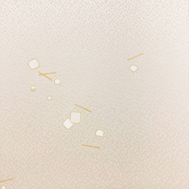 正絹小紋 京染め[紋意匠に細かいとび柄]お茶席や観劇やコンサートや同窓会にどうぞ
