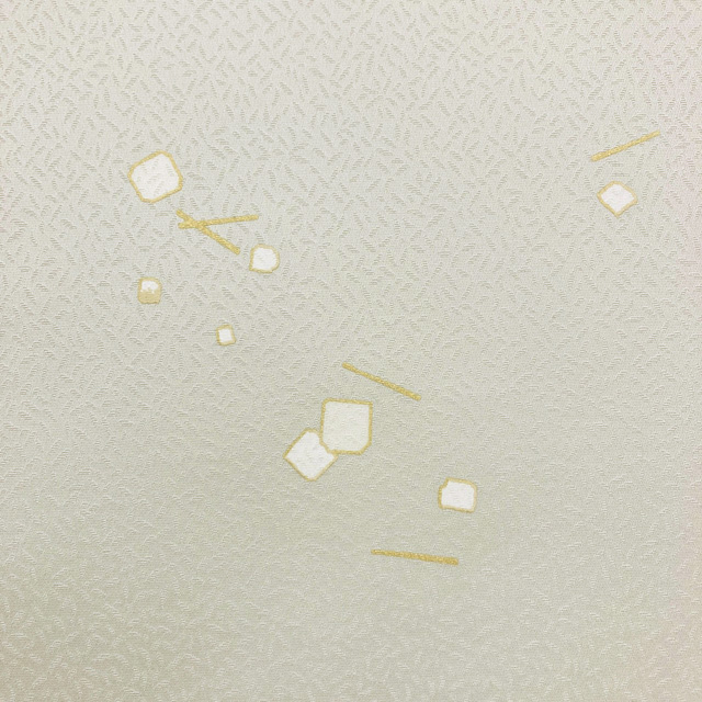 正絹小紋 京染め[紋意匠に細かいとび柄]お茶席や観劇やコンサートや同窓会にどうぞ