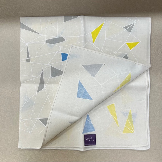 むす美 風呂敷 氷割れ模様 お祝い ギフト 春 新生活 入学 引越し プレゼント 包装 布ラッピング 和柄 日本製 エコバッグに